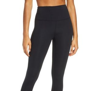 Zella Studio Lite Crop Leggings Black Size Medium